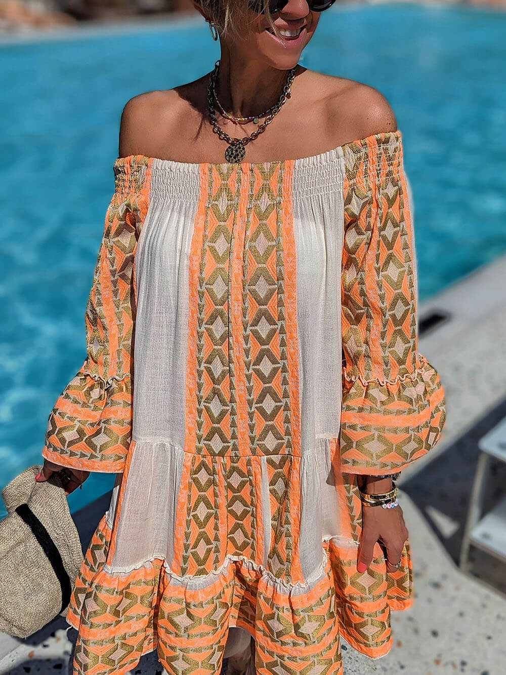 Hazel | lange Kleid