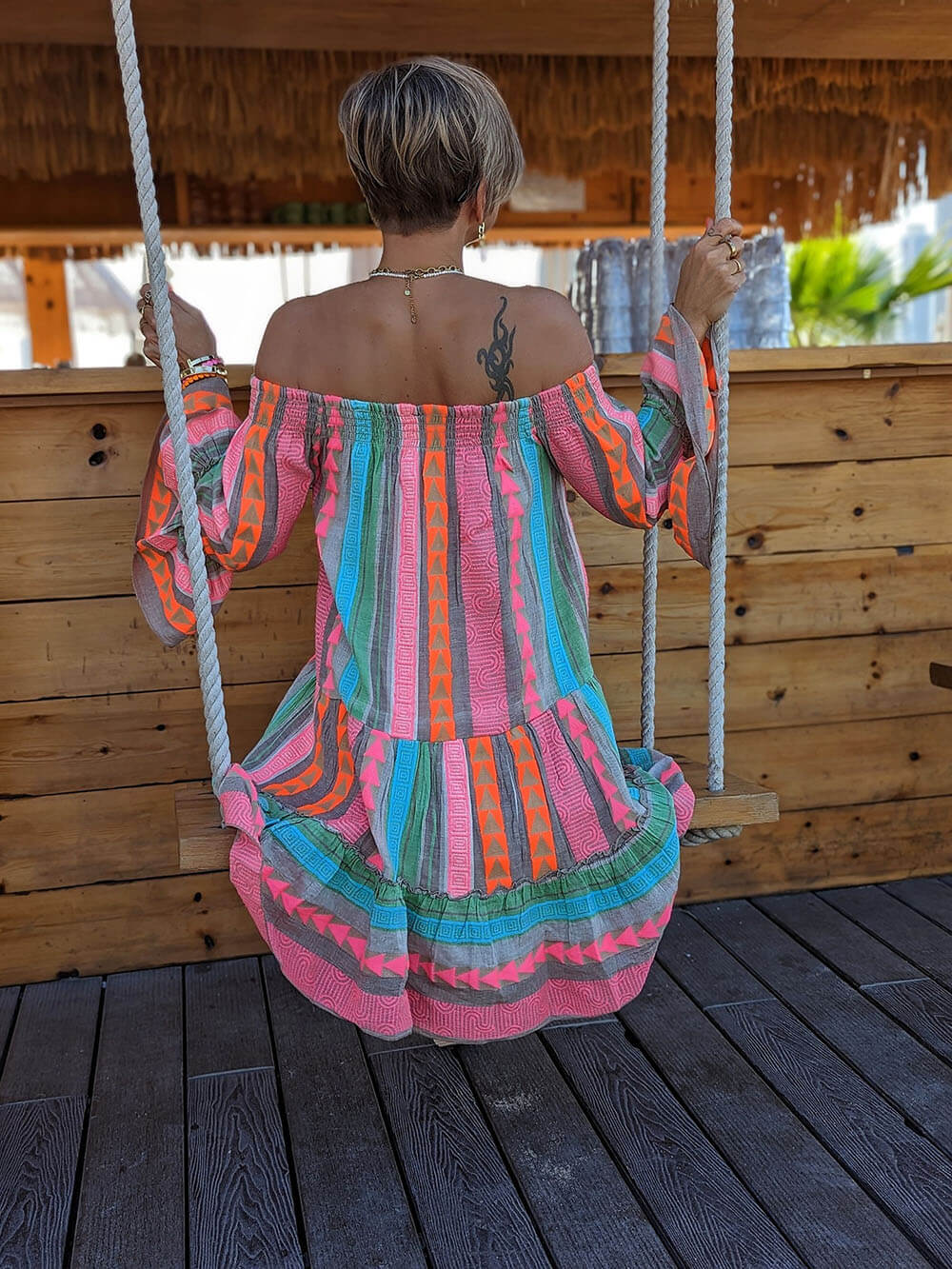 Hazel | lange Kleid