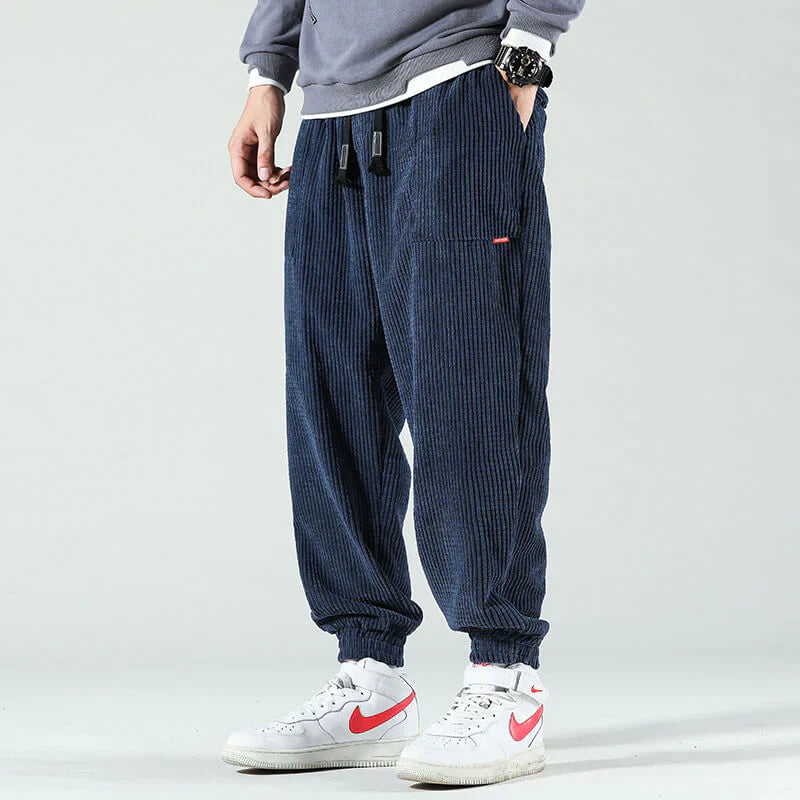 Greg | modische Corduroy Freizeithose für den Herbst.