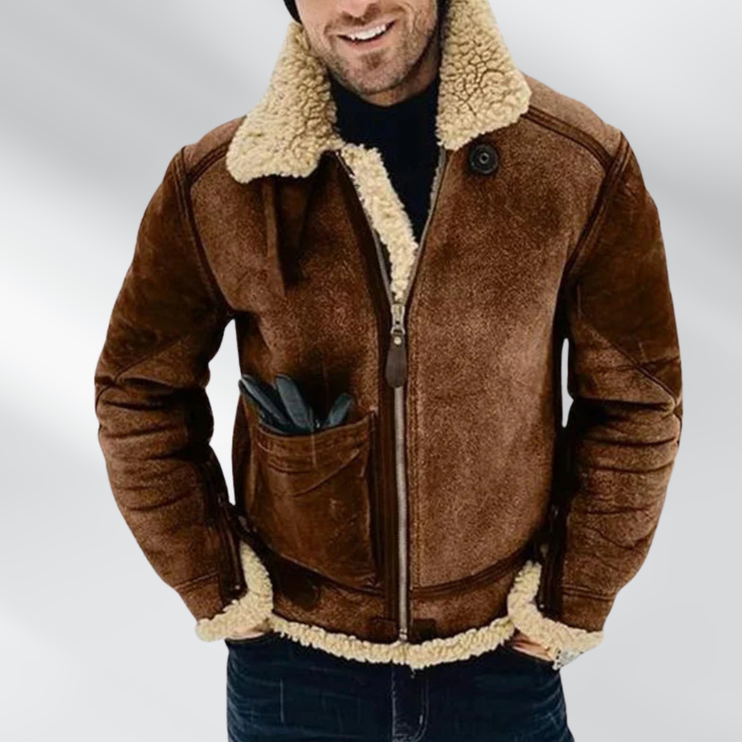 Stefan | Lammfelljacke