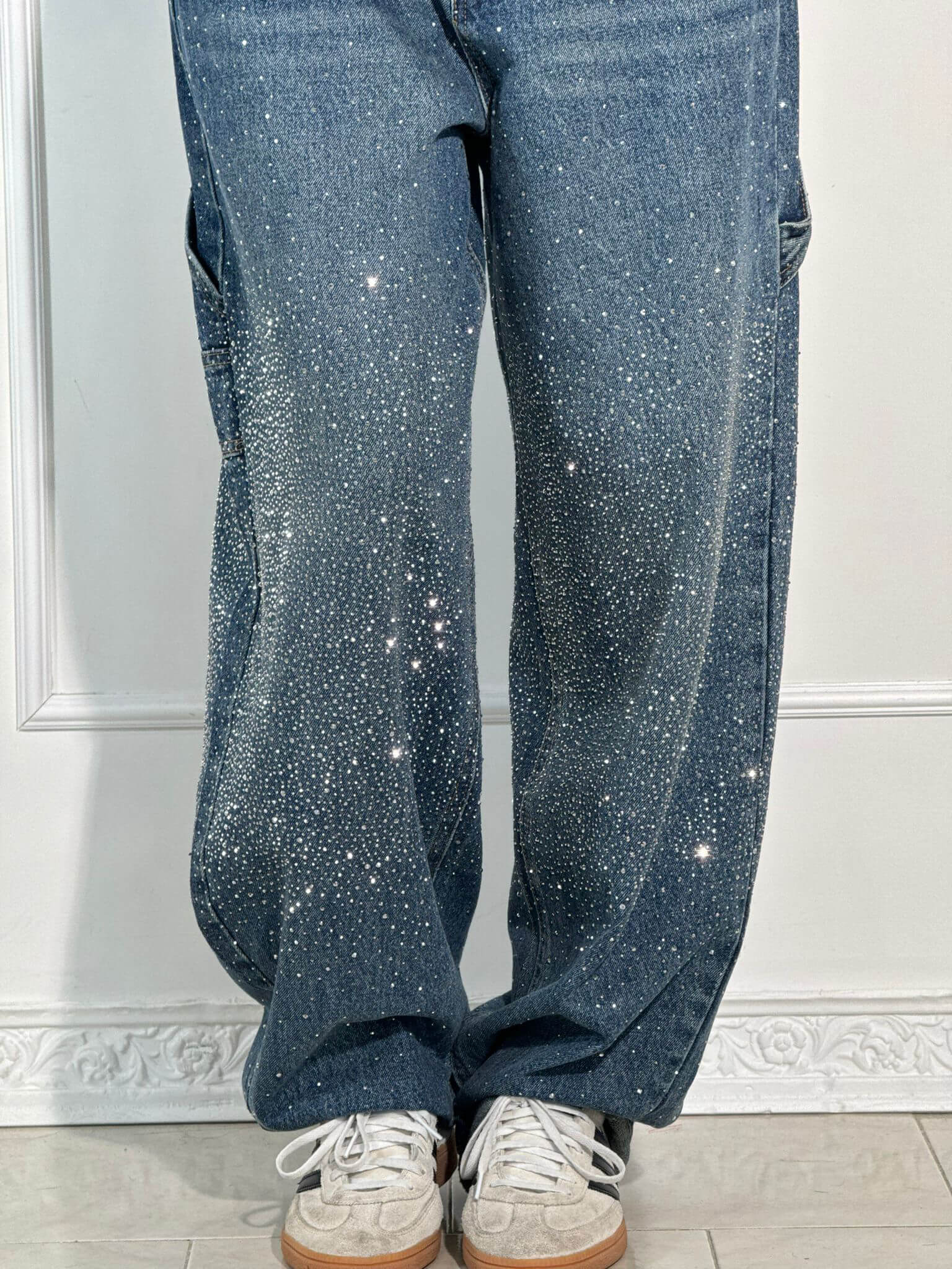 Gertrud | Elegante Glitzer Hose