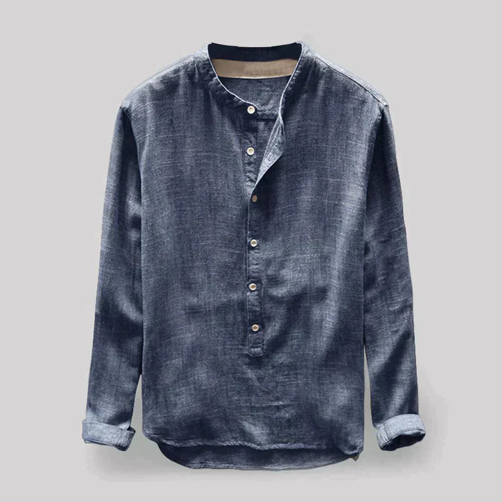 Curtis | Leinenhemd Herren Sommer Stil