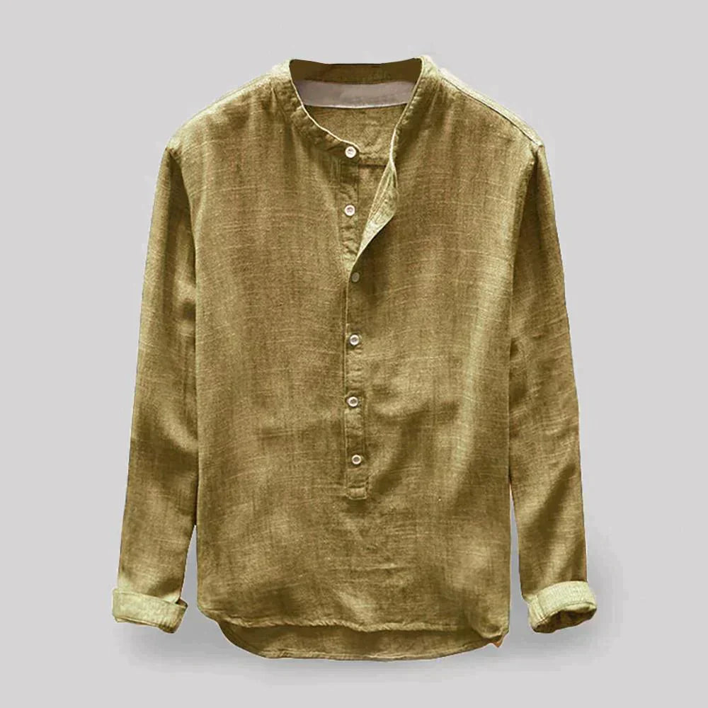 Curtis | Leinenhemd Herren Sommer Stil