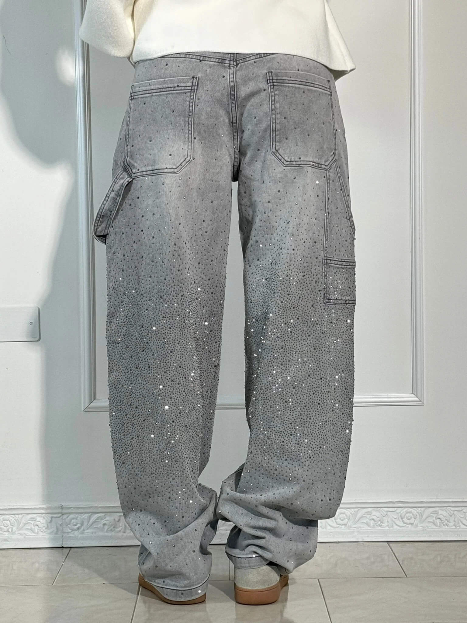 Gertrud | Elegante Glitzer Hose