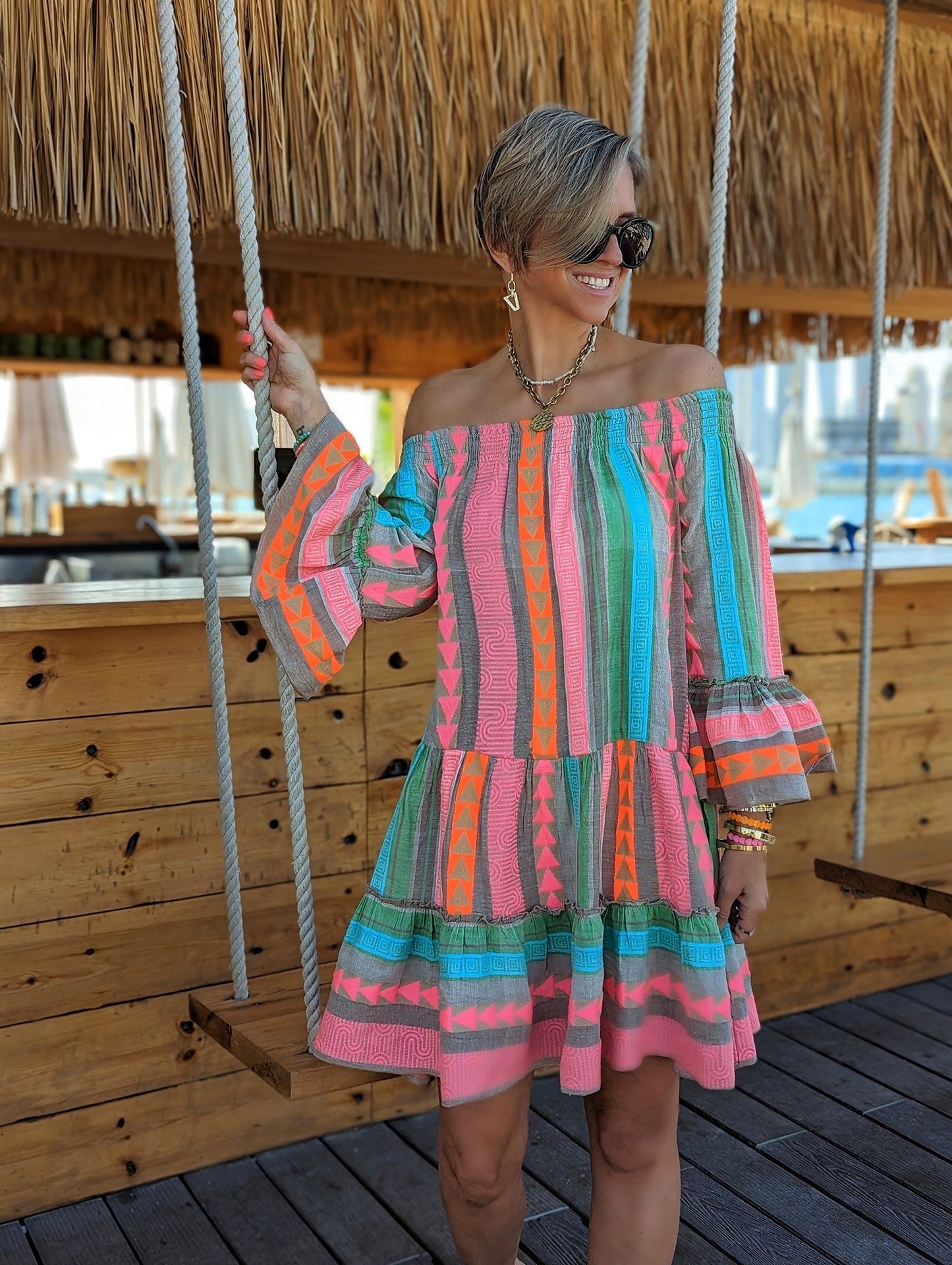 Hazel | lange Kleid