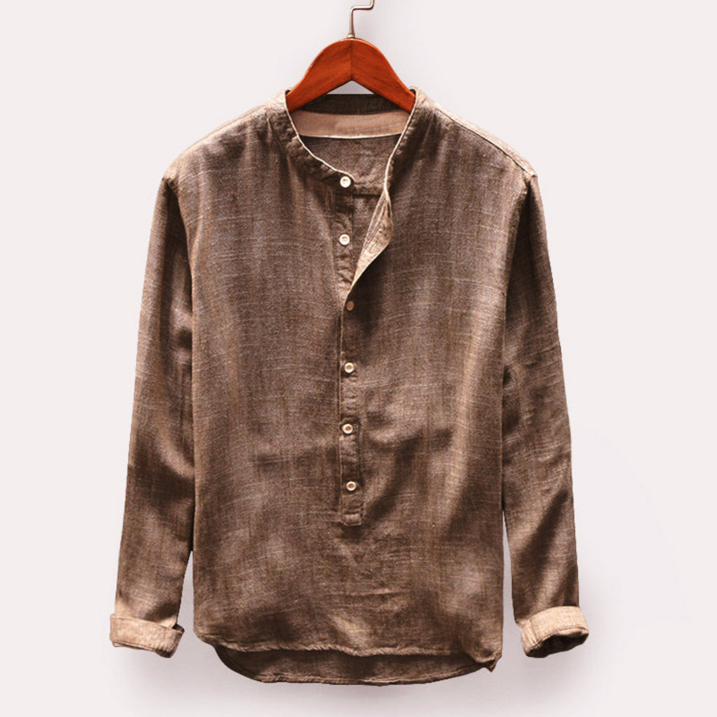 Curtis | Leinenhemd Herren Sommer Stil