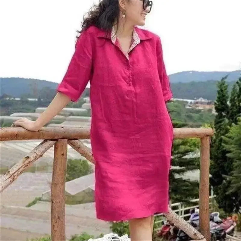Thali | mittellanges Kleid für den Frühling