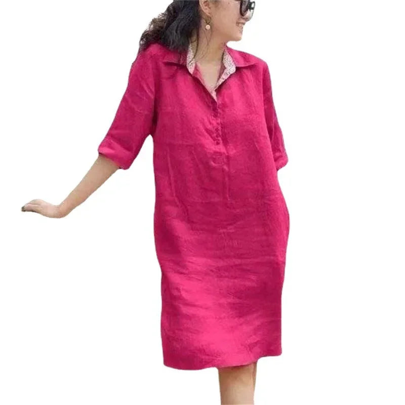 Thali | mittellanges Kleid für den Frühling