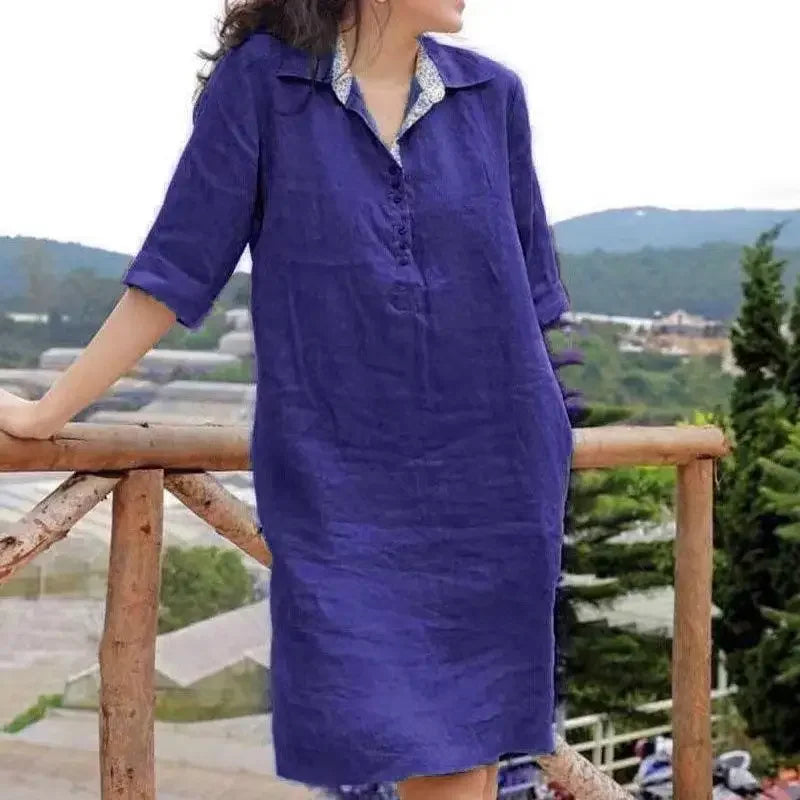 Thali | mittellanges Kleid für den Frühling
