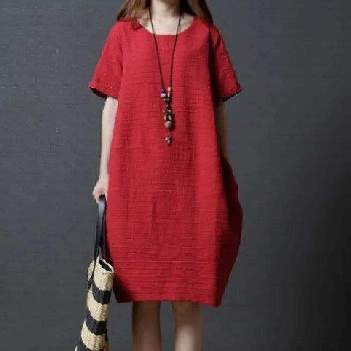 Meera | Sommer lockeres Kleid