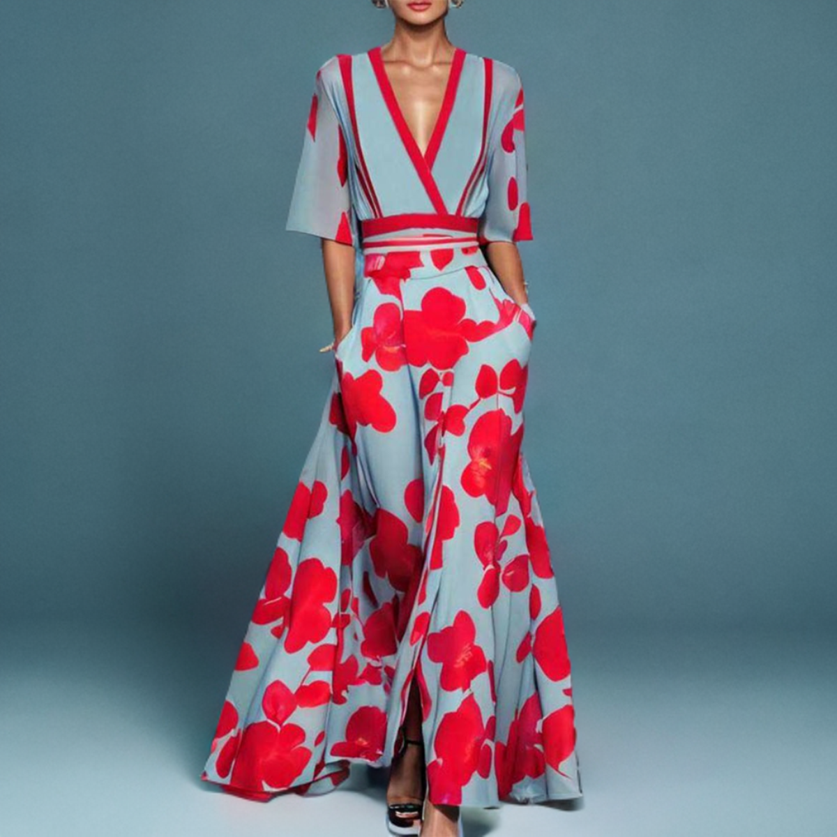 Maya | stilvolles Kleid mit Ärmeln