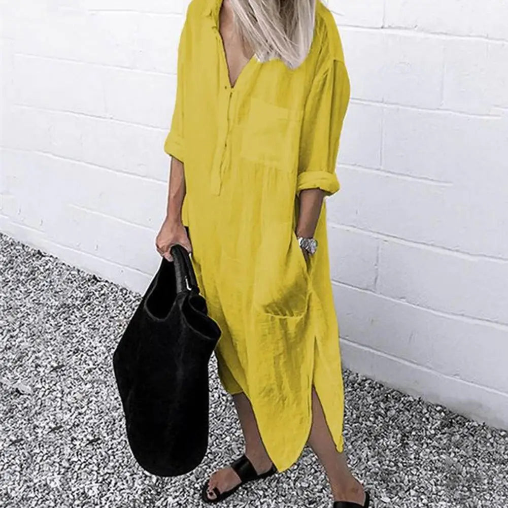 Marlee | entspannte lange Kleid