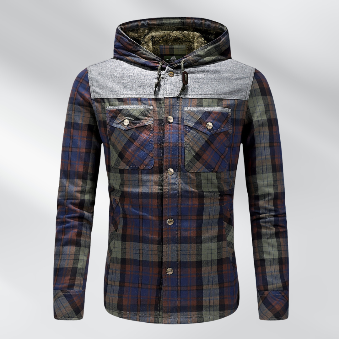 Henning | Kariertes Fleecejacke