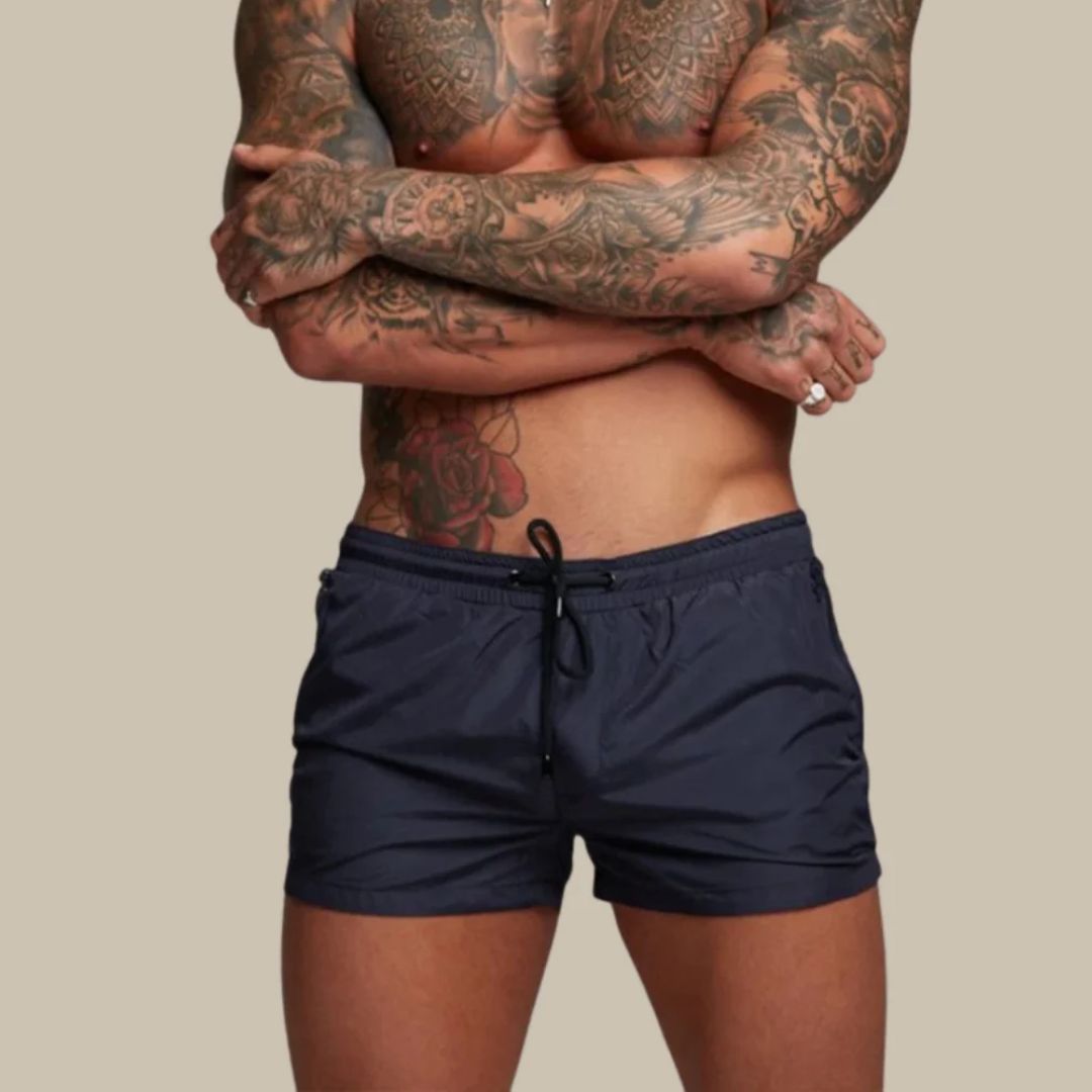 Lau | trendy sportliche Sommerbadehose