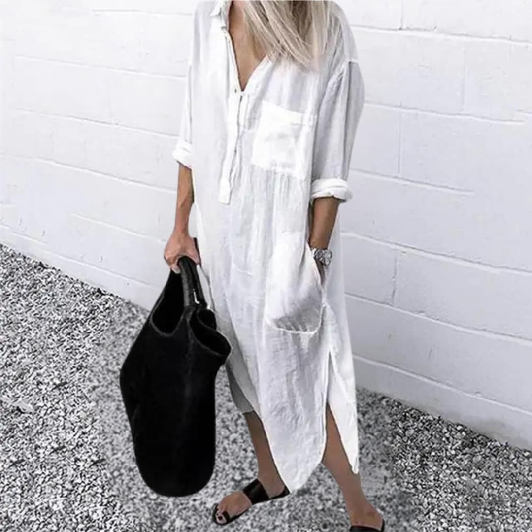 Marlee | entspannte lange Kleid