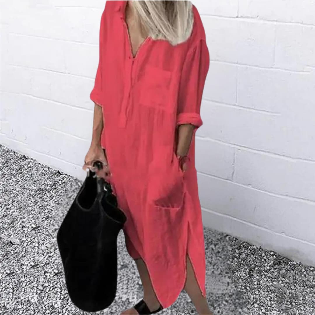 Marlee | entspannte lange Kleid