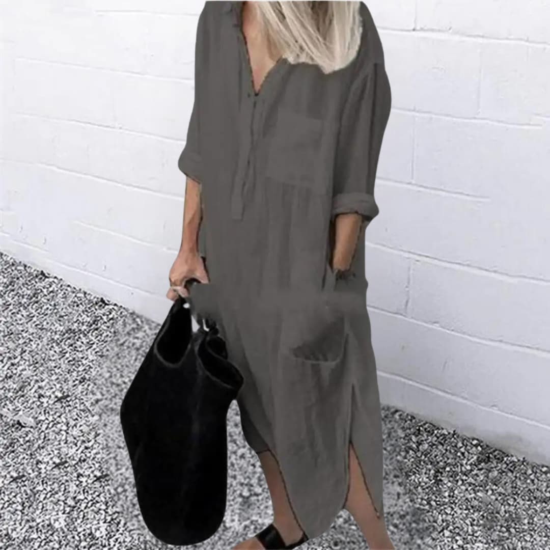Marlee | entspannte lange Kleid