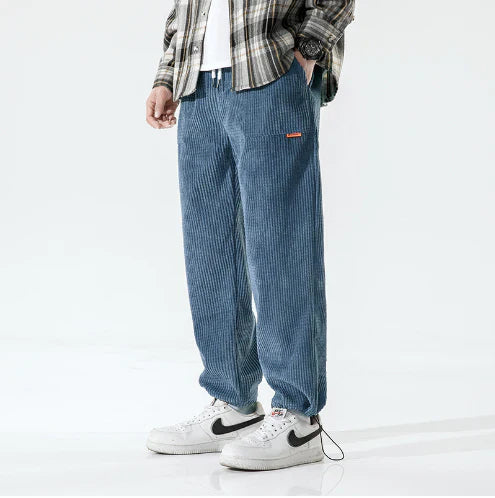 Greg | modische Corduroy Freizeithose für den Herbst.