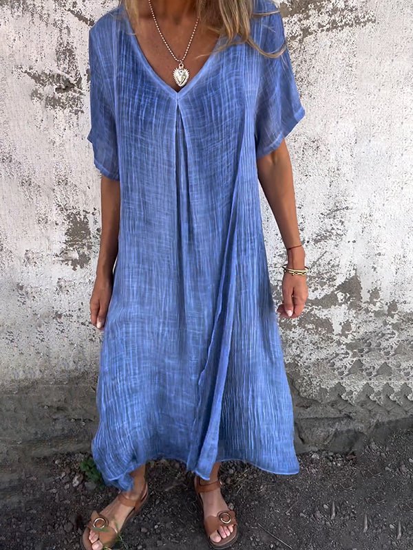 Tyalla | V-Ausschnitt Midi-Kleid