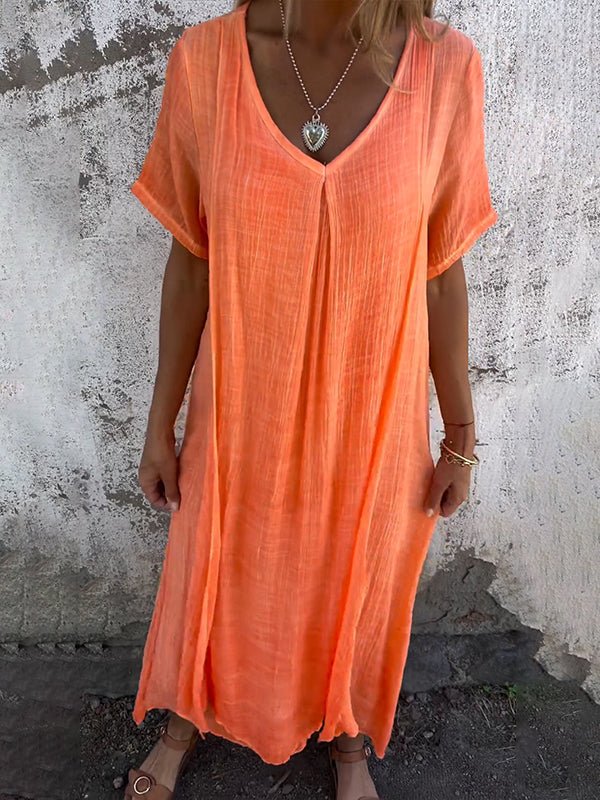 Tyalla | V-Ausschnitt Midi-Kleid