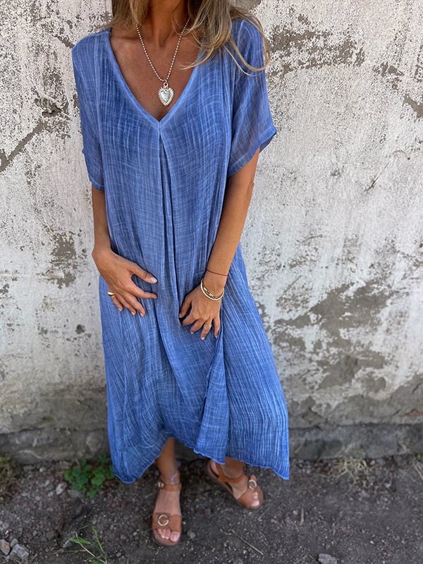Tyalla | V-Ausschnitt Midi-Kleid