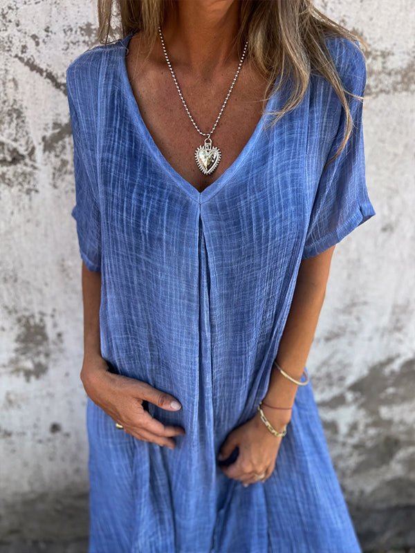 Tyalla | V-Ausschnitt Midi-Kleid