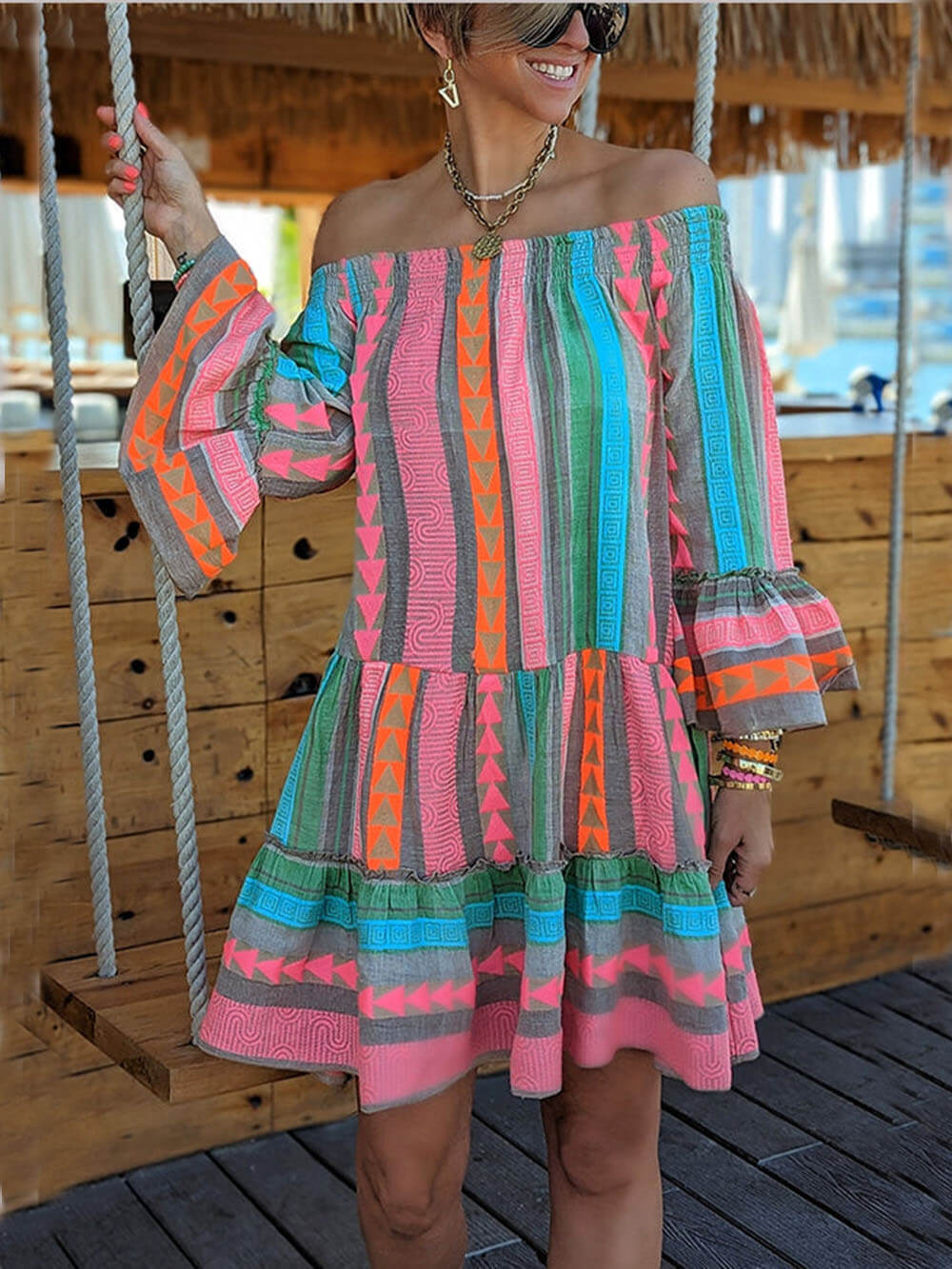 Hazel | lange Kleid