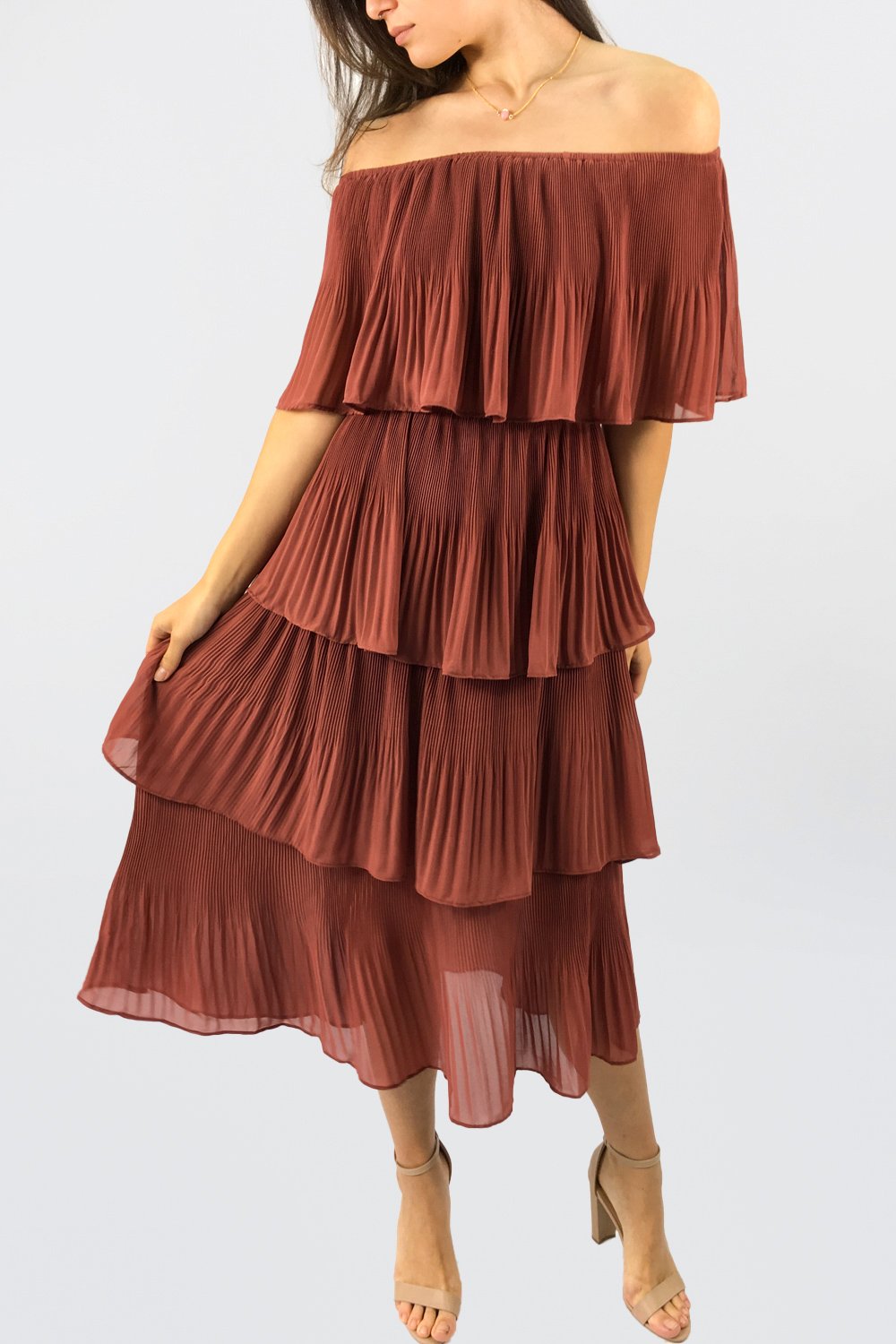 Lowanna | Kleid mit Rüschen